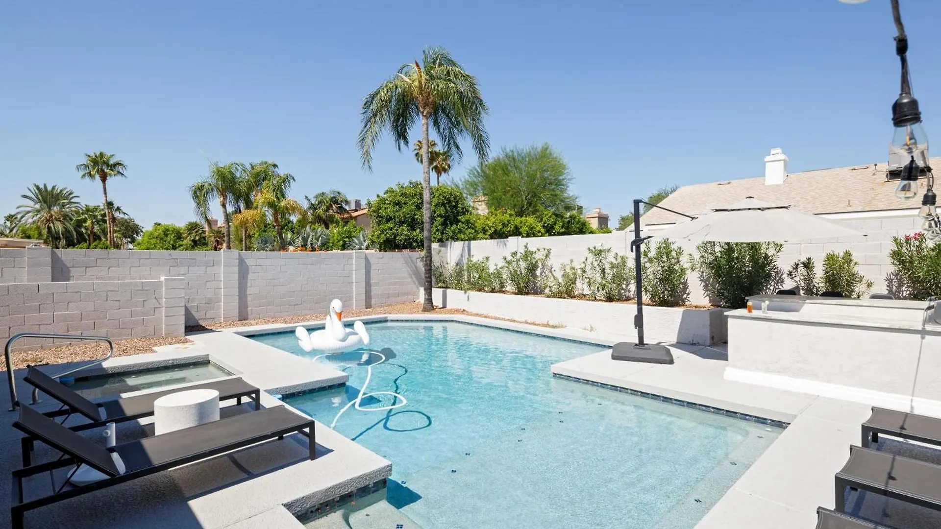 Tatil Evi Bohemian Resort-Pool, Spa, Golf, Bar, Bbq, &Games! Phoenix ABD